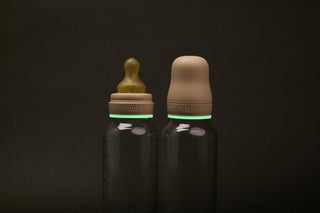 BIBS Glass Bottle Complete Set 240ml Latex - GLOW Vanilla - Kollektive - Official distributor