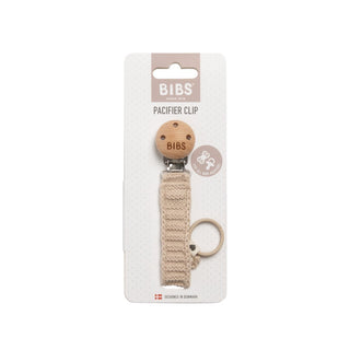 Knitted Pacifier Clip - Vanilla - Kollektive - Official distributor