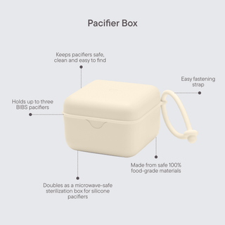 BIBS Pacifier Box - Dark Oak - Kollektive - Official distributor
