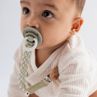 Pacifier Clip - Blush/Ivory - Kollektive - Official distributor