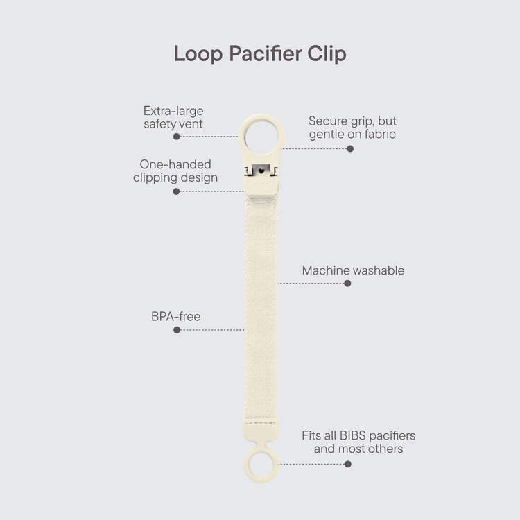 Pacifier Clip Loop - Bubblegum - Kollektive - Official distributor