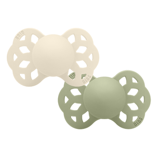 Infinity Ivory/Sage, Symmetrical Silicone (2pk) - Kollektive - Official distributor
