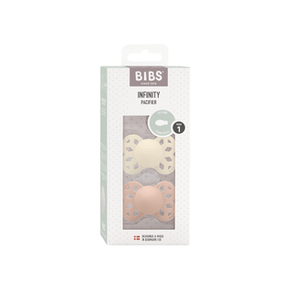 Infinity Ivory/Blush, Symmetrical Silicone (2pk) - Kollektive - Official distributor