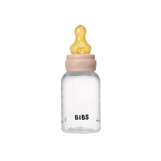 BIBS Plastic Bottle, BPA Free plastic 150ml Latex - Blush - Kollektive - Official distributor
