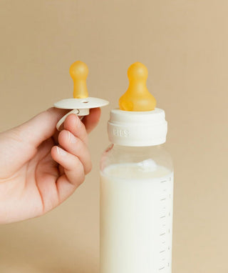 BIBS Plastic Bottle, BPA Free plastic 150ml Latex - Ivory - Kollektive Wholesale Portal