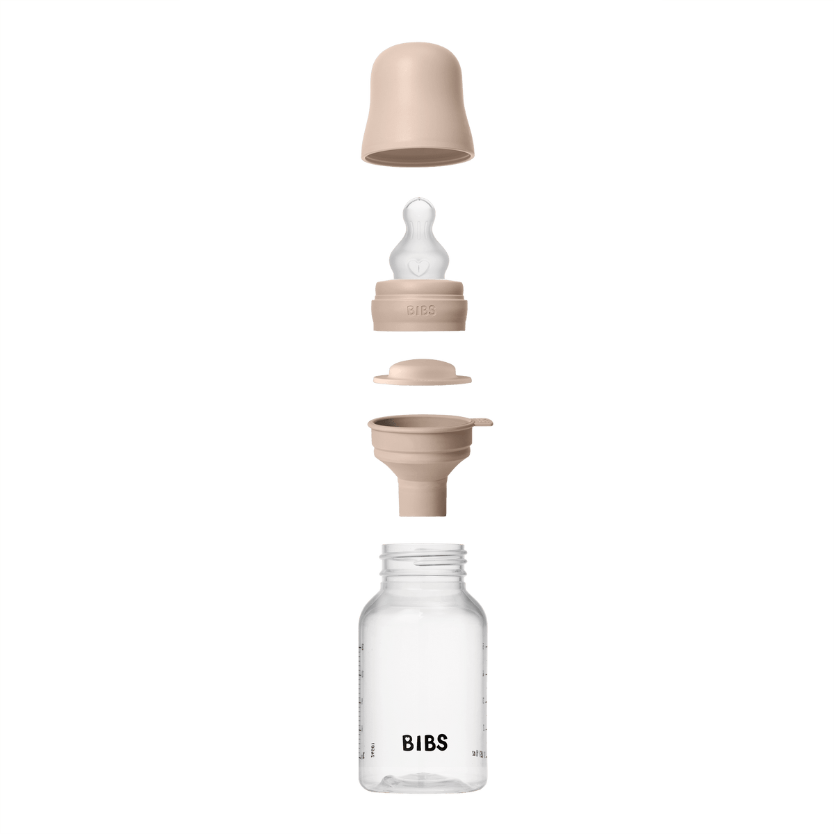 Baby Bottle Complete Set 150ml Silicone - Blush - Kollektive - Official distributor