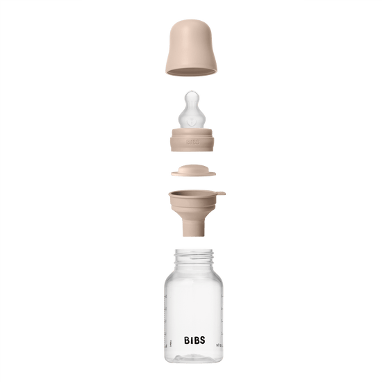 Baby Bottle Complete Set 150ml Silicone - Blush - Kollektive - Official distributor