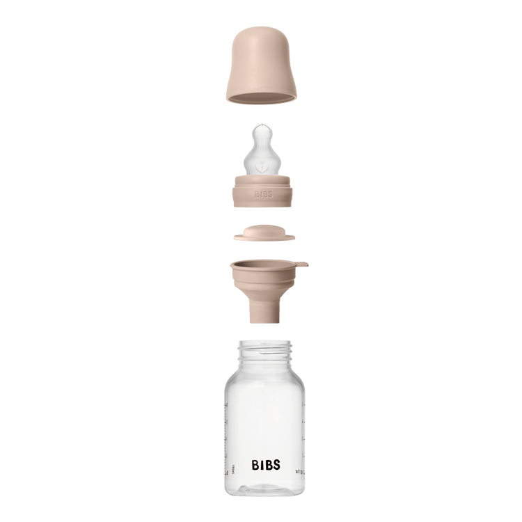 Baby Bottle Complete Set 150ml Silicone - Blush - Kollektive - Official distributor