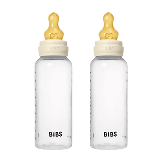 BIBS Plastic Bottle Complete Set (2 Pack) 270ml Latex - Ivory - Kollektive - Official distributor