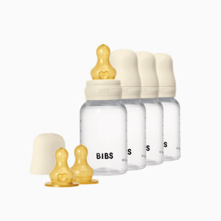 BIBS Baby Bottle Complete Set (4 Pack) 150ml Latex - Ivory - Kollektive - Official distributor