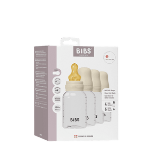Baby Bottle Complete Set (4 Pack) 150ml Latex - Ivory - Kollektive - Official distributor