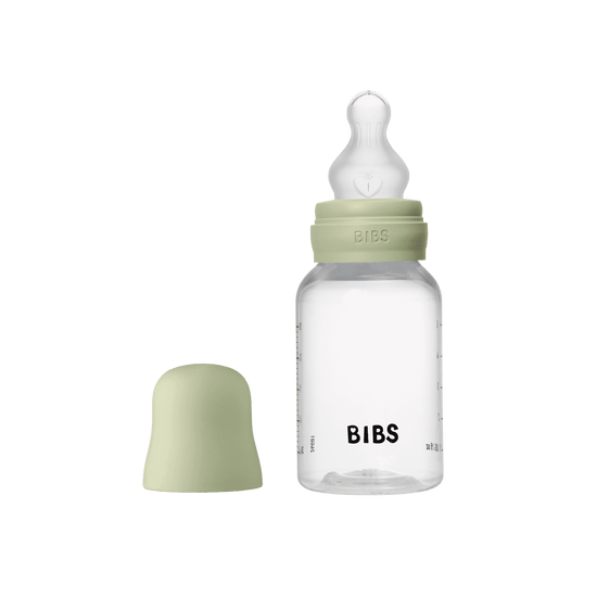 Baby Bottle, BPA Free plastic 150ml Silicone - Sage - Kollektive - Official distributor