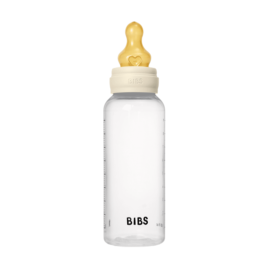 BIBS Plastic Bottle, BPA Free plastic 270ml Latex - Ivory - Kollektive - Official distributor