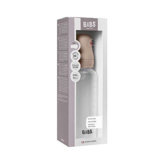 Baby Bottle Complete Set 270ml Silicone - Blush - Kollektive - Official distributor