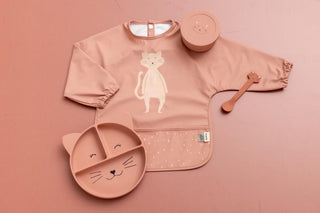 Trixie Waterproof long sleeve bib - Mrs. Cat (ETA late March) - Kollektive - Official distributor