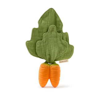 Cathy the Carrot Mini Doudou-Teether - Kollektive - Official distributor
