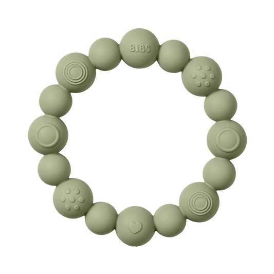 Teething Ring Beaded - Sage - Kollektive - Official distributor