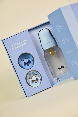 BIBS Gift Set, Baby Sprinkle - Baby Blue (ETA 12 FEB) - Kollektive - Official distributor