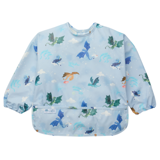 LouLou Lollipop, Long Sleeve Bib - Magical Dragons
