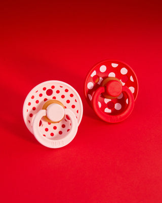 BIBS Studio Polka, Blossom/Candy Apple - Kollektive - Official distributor