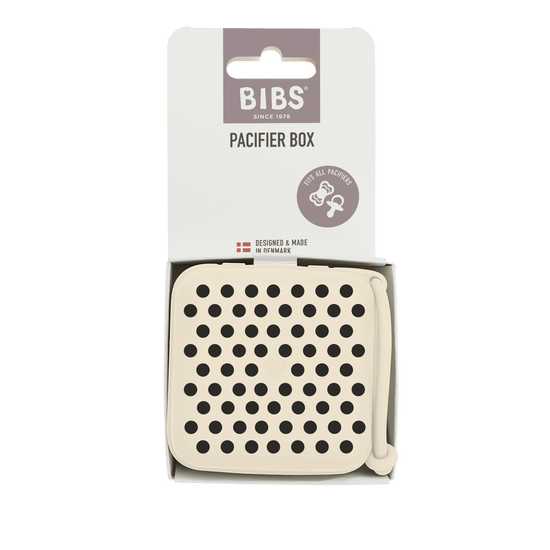 BIBS Pacifier Box, Polka - Ivory/Black (ETA 12 FEB) - Kollektive - Official distributor