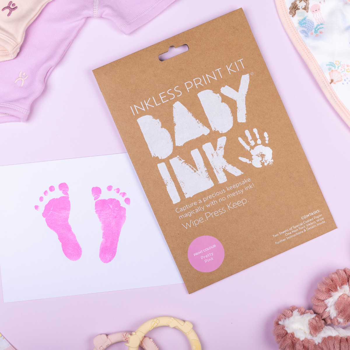 BABYink Ink-less Frame Kit - Pretty Pink - Kollektive - Official distributor