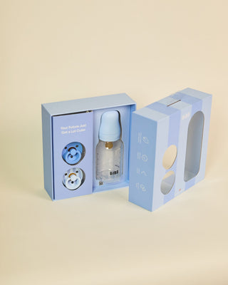 BIBS Gift Set, Baby Sprinkle - Baby Blue (ETA 12 FEB) - Kollektive - Official distributor