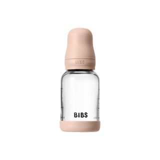 Glass Baby Bottle Complete Set 120ml Latex - Blush - Kollektive - Official distributor