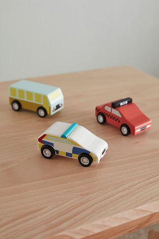 Kids Concept Pull back cars - Kollektive - Official distributor
