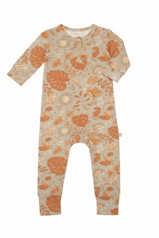Kippins  Autumn Long Sleeve KipZip Romper - Kollektive - Official distributor