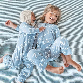Kippins Bam Long Sleeve KipZip Romper - Kollektive Wholesale Portal