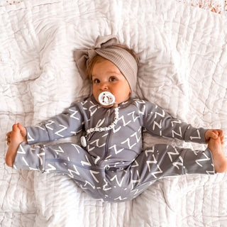 Kippins Bam Long Sleeve KipZip Romper - Kollektive Wholesale Portal