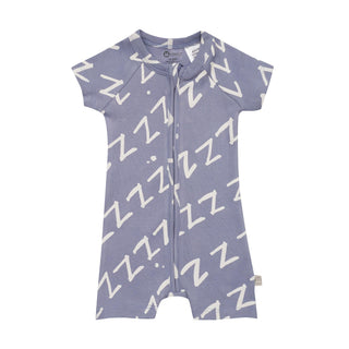 Kippins Bam Short Sleeve KipZip Romper - Kollektive Wholesale Portal