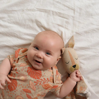 Kippins Sonny Short Sleeve KipZip Romper - Kollektive Wholesale Portal