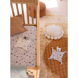 Kippins Star Cot Sheet - Organic Cotton Jersey - Kollektive Wholesale Portal