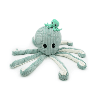 Les Ptipotos  Filou the Octopus, Mum & Baby - Mint - Kollektive - Official distributor