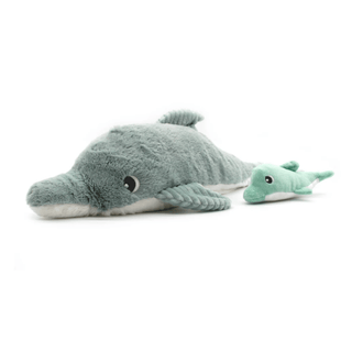 Les Ptipotos Tofou the Dolphin, Mum & Baby - Mint - Kollektive Wholesale Portal