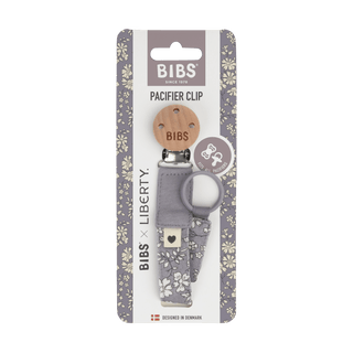 Liberty Pacifier Clip - Capel/Fossil Grey - Kollektive Wholesale Portal