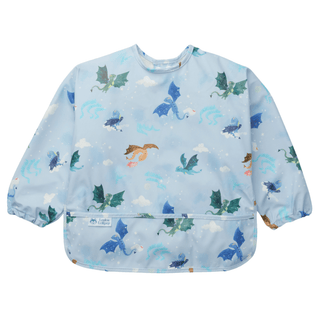 LouLou Lollipop, Long Sleeve Bib - Magical Dragons - Kollektive - Official distributor