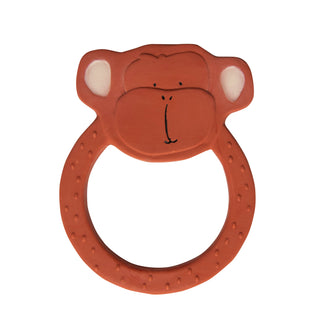 Natural rubber round teether - Mr. Monkey - Kollektive - Official distributor