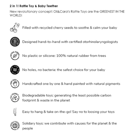 Artichoke Rattle Toy - Kollektive - Official distributor