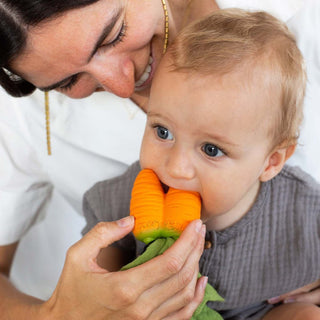 Oli&Carol Cathy the Carrot Mini Doudou-Teether - Kollektive Wholesale Portal