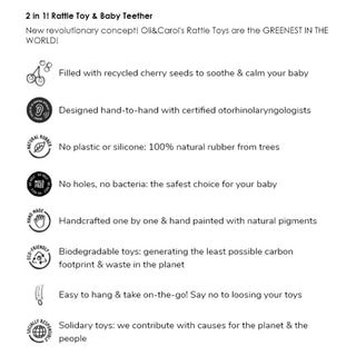 Cauliflower Rattle Toy - Kollektive - Official distributor