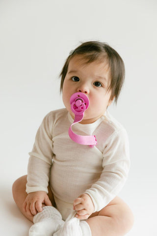 Pacifier Clip Loop - Bubblegum - Kollektive - Official distributor