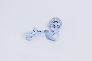 Pacifier Clip Loop - Dusty Blue - Kollektive - Official distributor