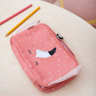 Pencil case rectangular - Mrs. Flamingo - Kollektive - Official distributor