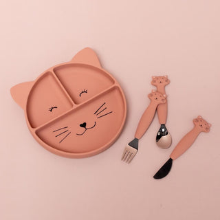 Silicone cutlery set 3 - pack - Mrs. Cat (ETA Late August) - Kollektive Wholesale Portal