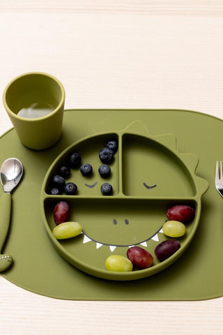 Silicone divided suction plate - Mr. Dino (ETA Late August) - Kollektive Wholesale Portal