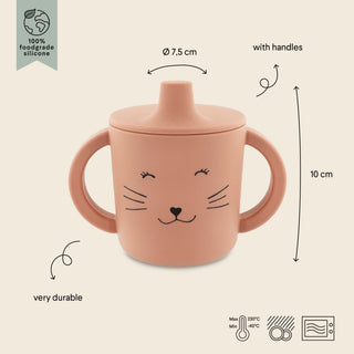 Silicone sippy cup - Mrs. Cat (ETA Late August) - Kollektive Wholesale Portal