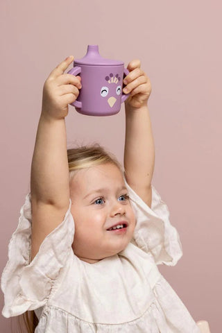 Silicone sippy cup - Mrs. Peacock - Kollektive Wholesale Portal